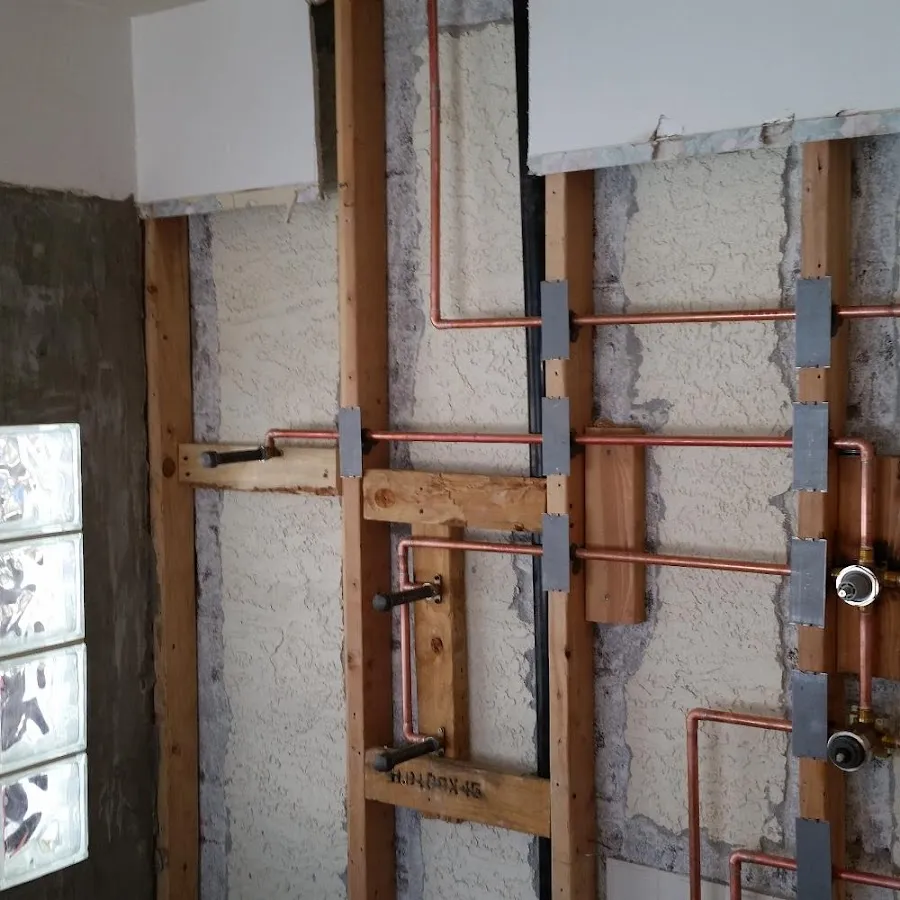 Copper pipe installation for Burst Pipe Repair in Rib Mountain